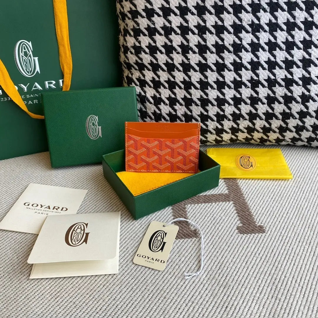 Goyard Card Holder All Colourways - SECOND SOURCE