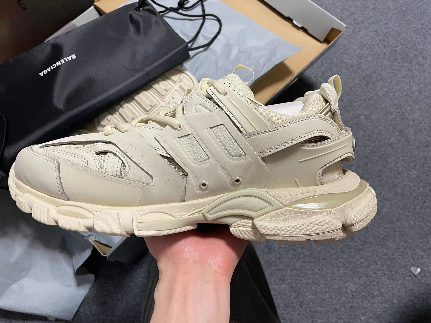 Balenciaga Tracks Beige SECOND SOURCE