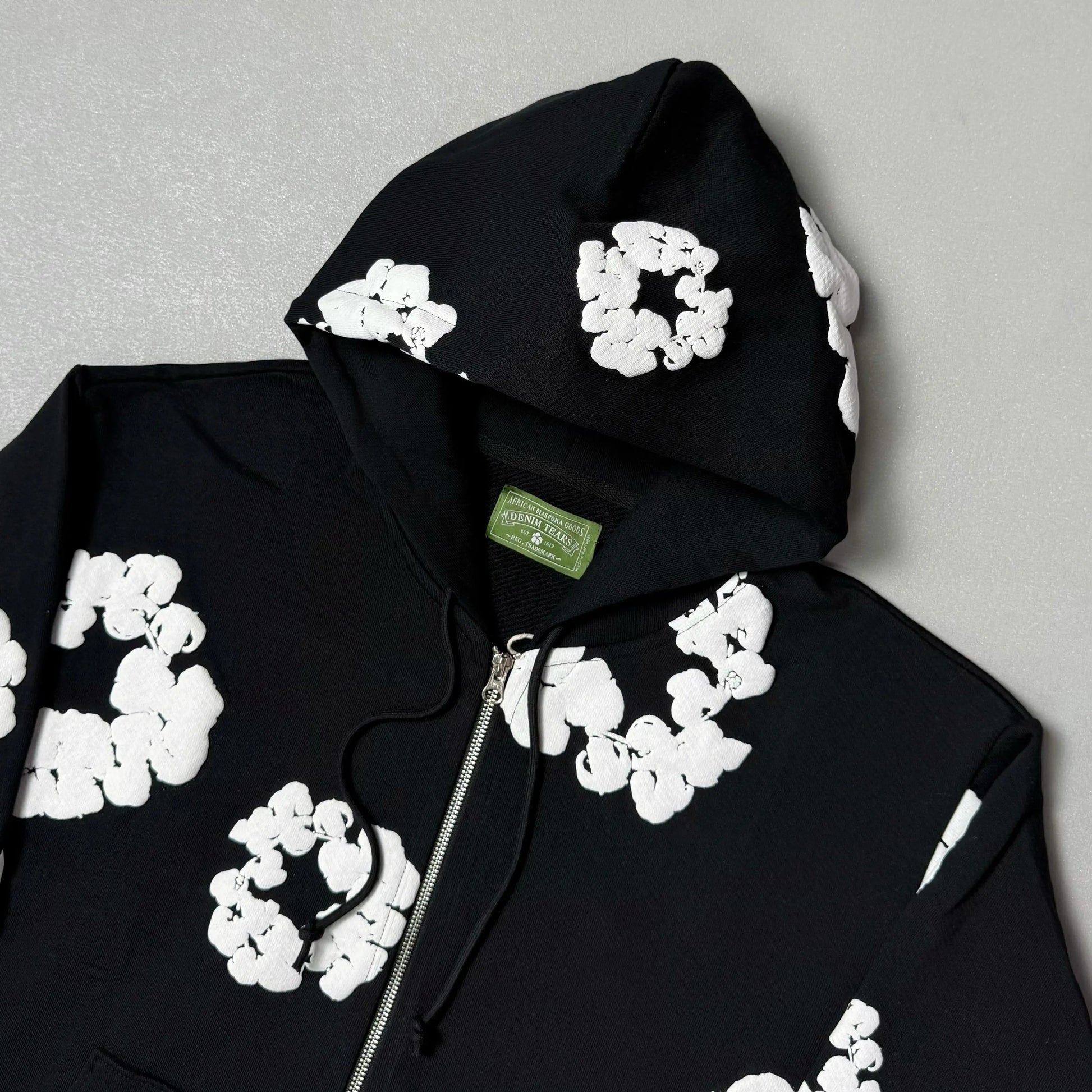 Denim Tears Hoodie Black - SECOND SOURCE