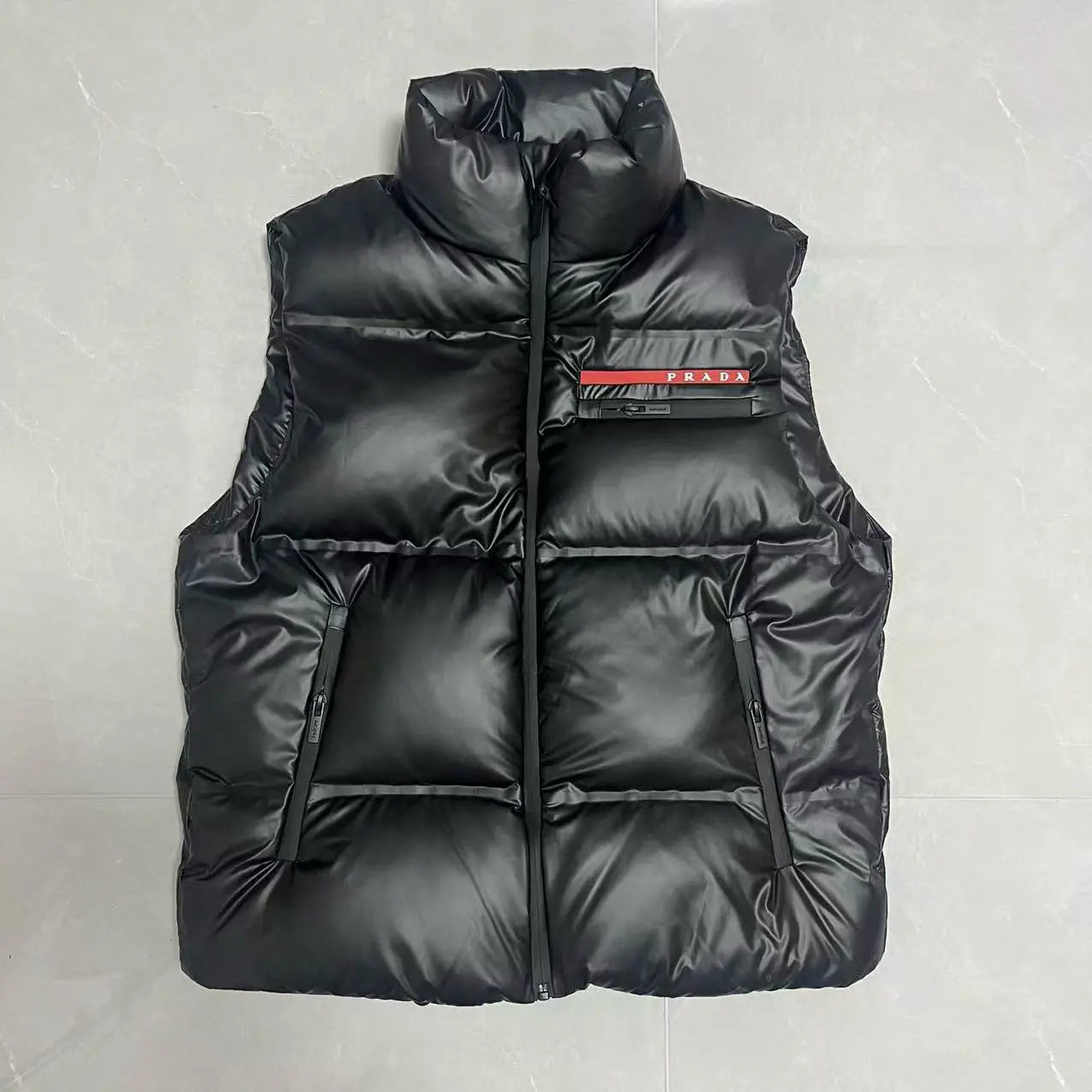 Mens Prada Gilet Black - SECOND SOURCE