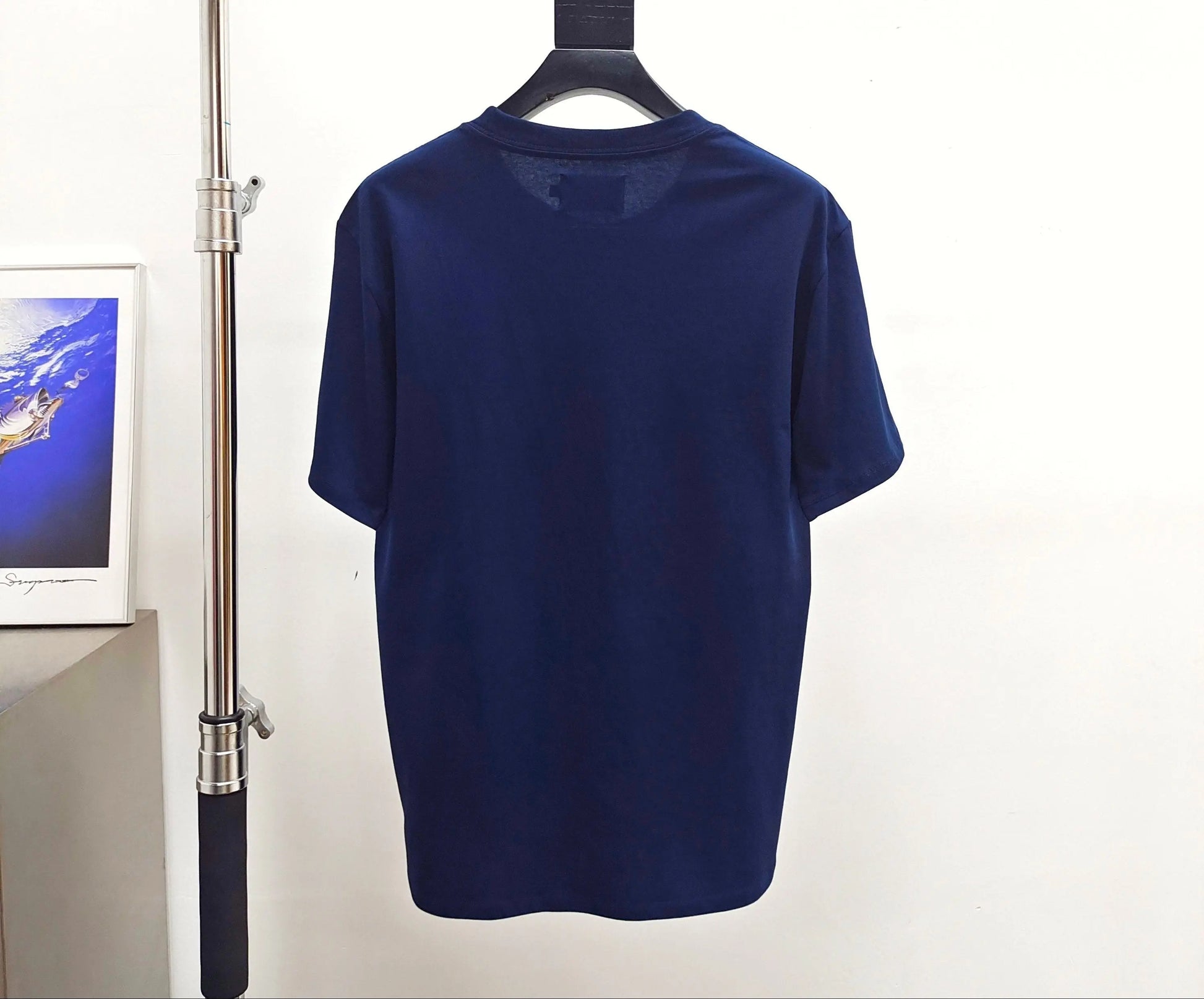 Denim Tears Wreath T-Shirt Navy SECOND SOURCE