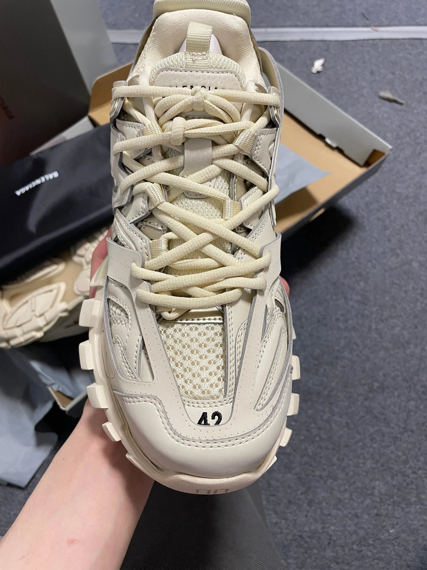 Balenciaga Tracks Beige SECOND SOURCE