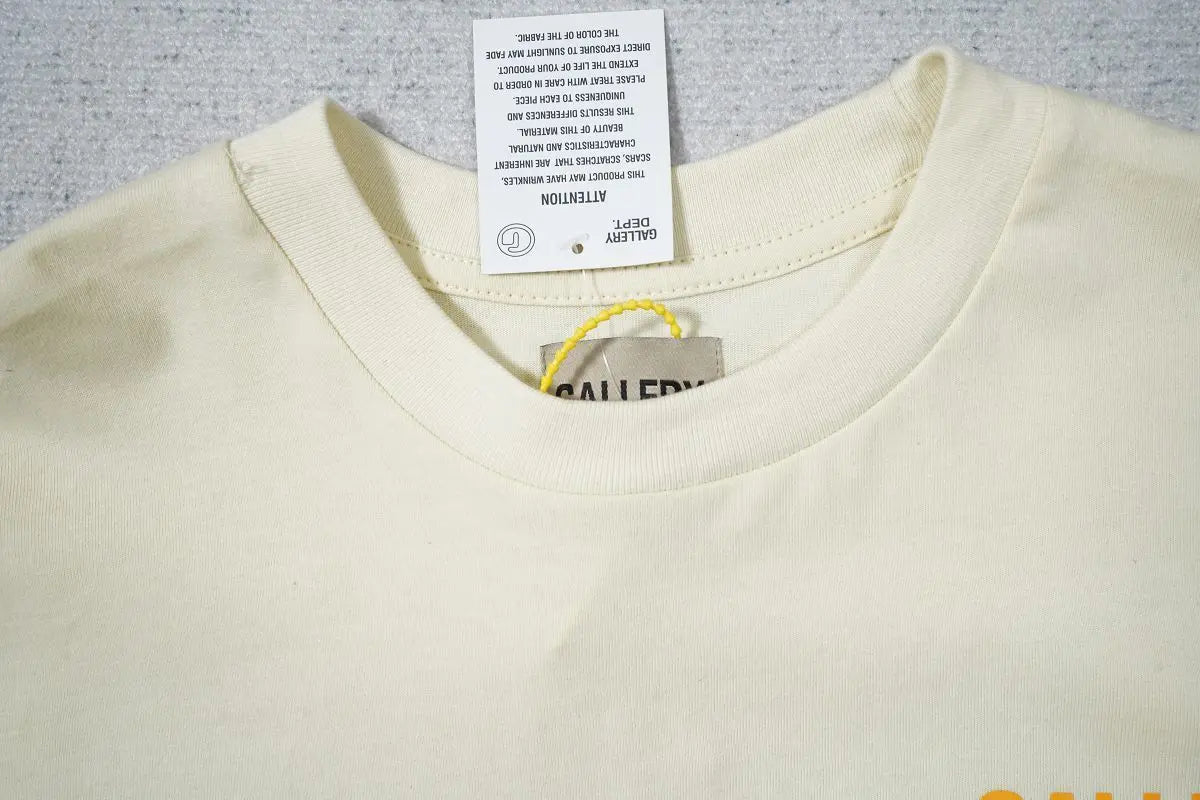 Gallery Dept Hollywood T-Shirt Beige - SECOND SOURCE