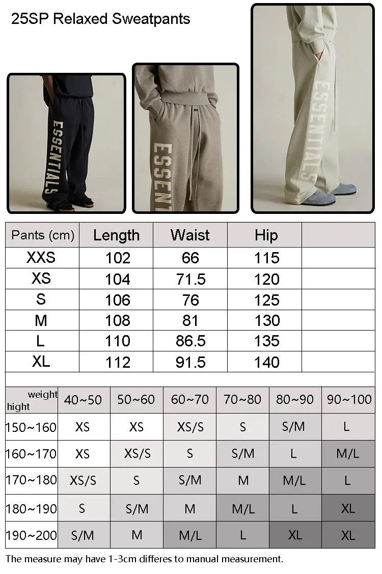 Essentials FEAR OF GOD Lounge Fleece Bottoms 2025 - SECOND SOURCE