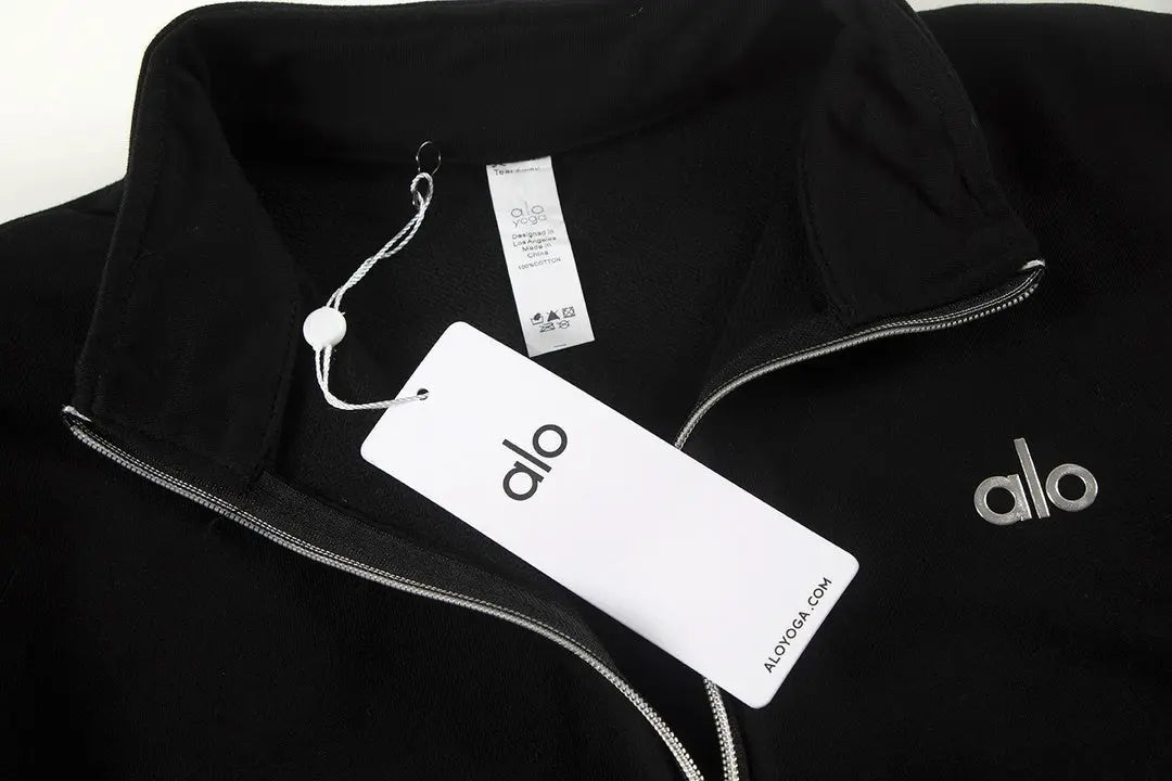 Alo Womens Quater Zip Set - SECOND SOURCE