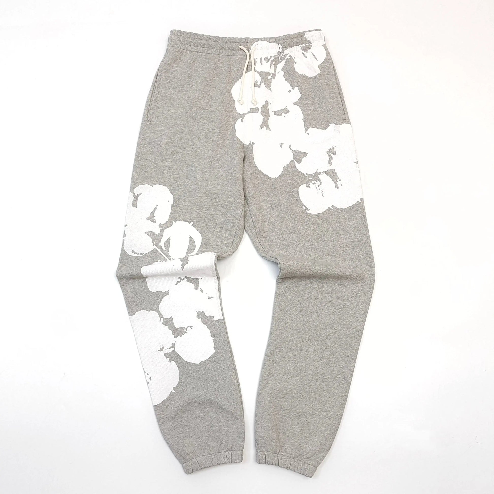 Denim Tears Bottoms Hoodie Grey SECOND SOURCE