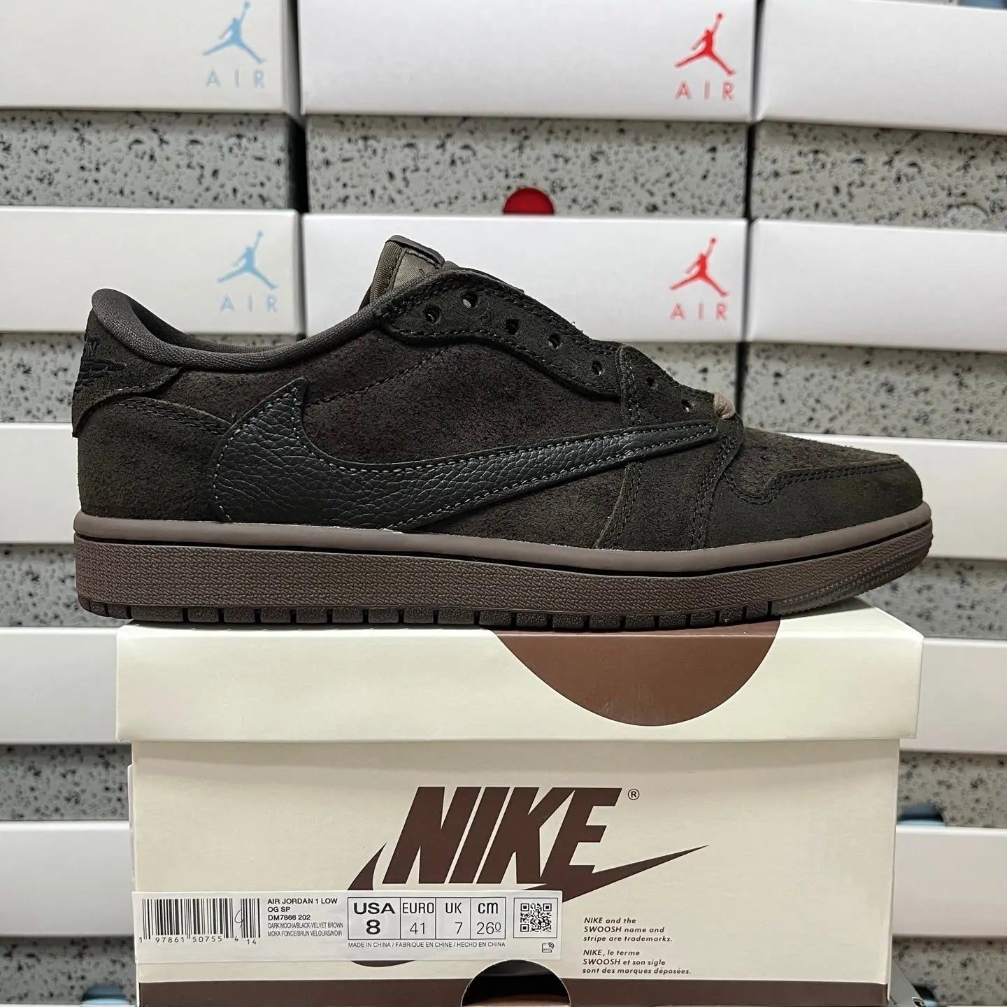 Travis Scott x Air Jordan AJ1 Low OG SP - SECOND SOURCE