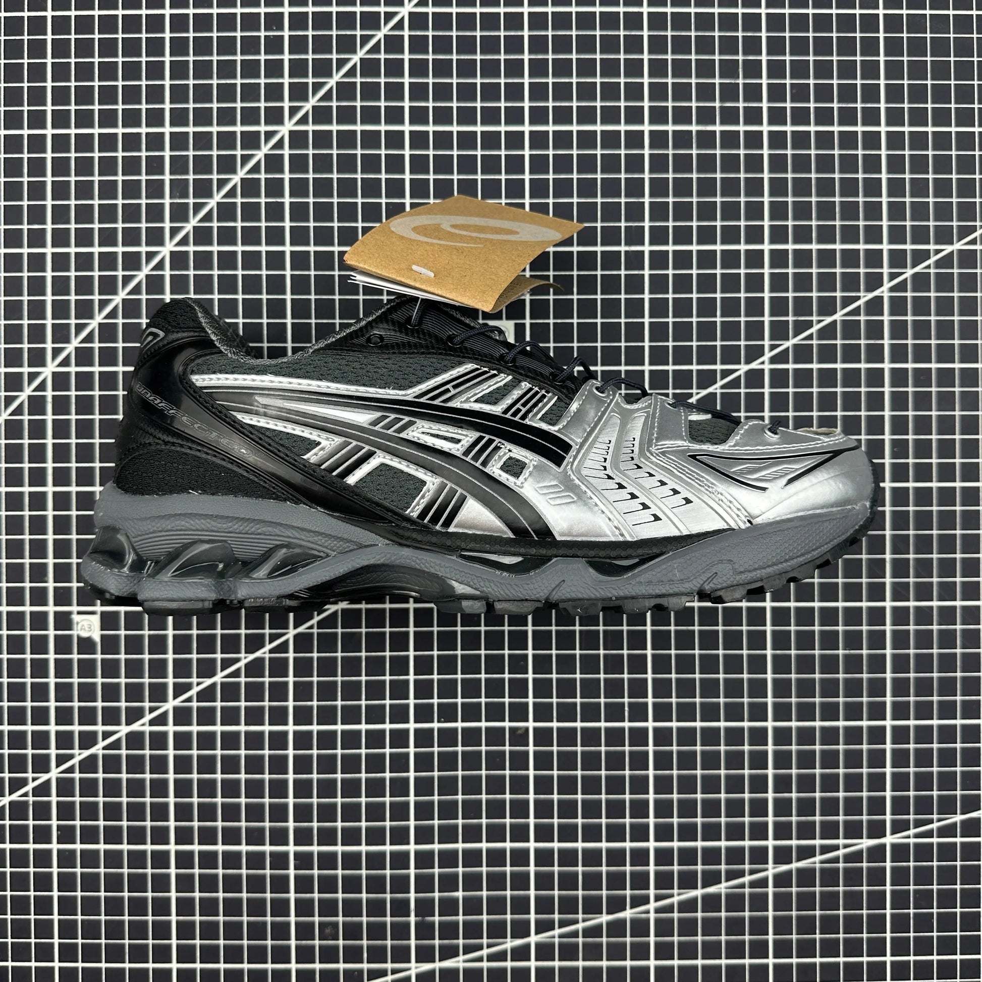 Ascics Gel Kayano 14 Black/Silver SECOND SOURCE