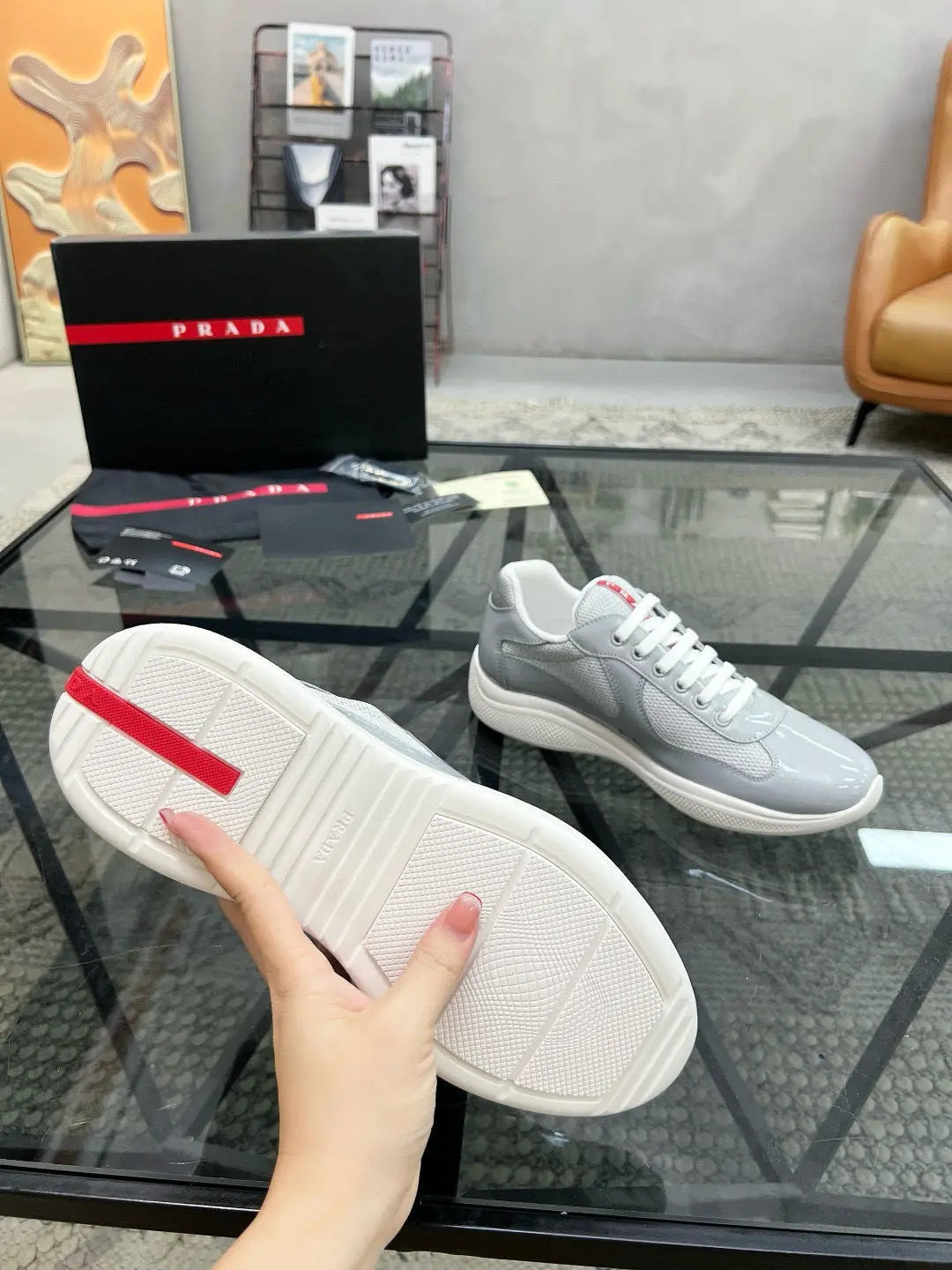 Prada America's Cup Sneakers SECOND SOURCE