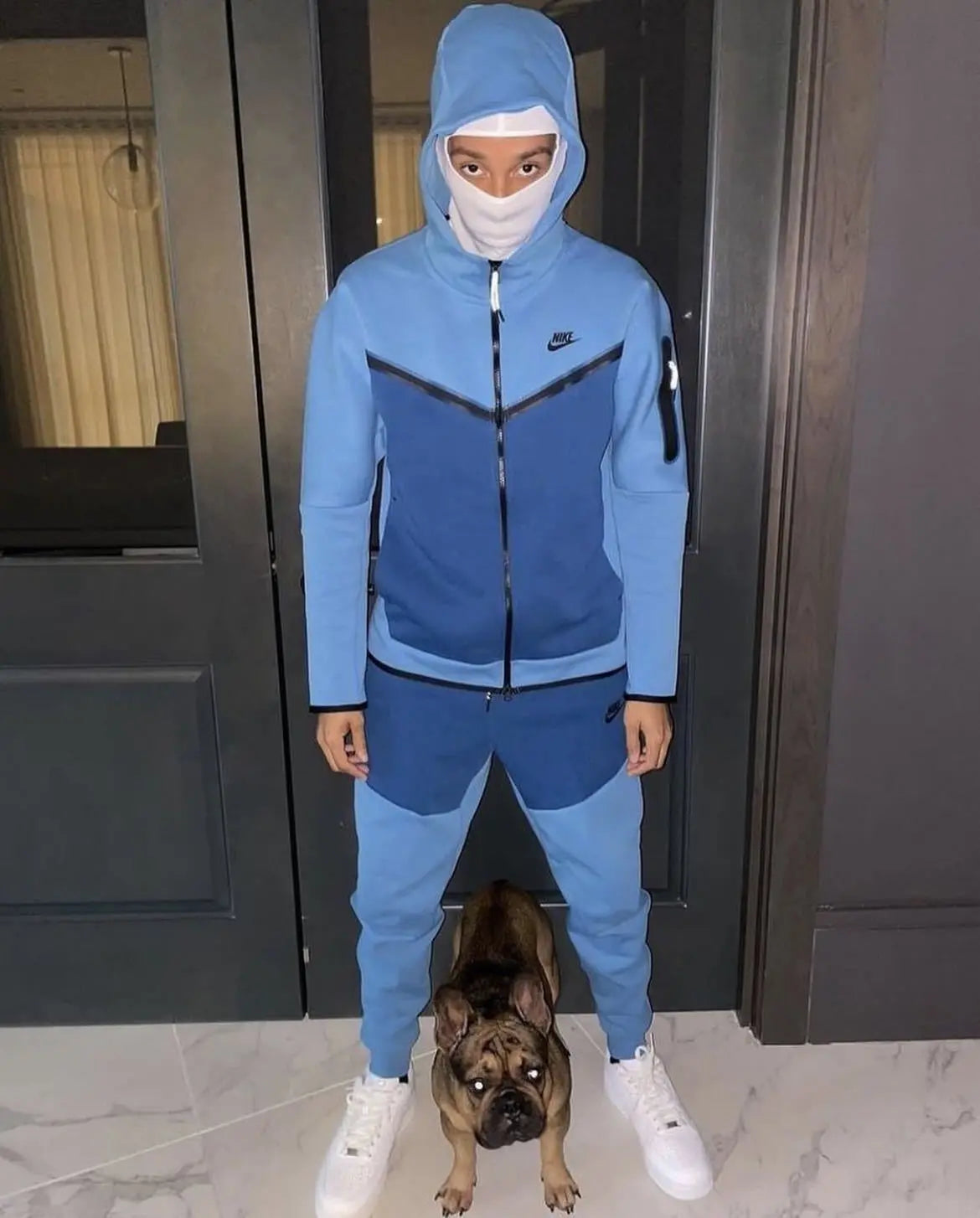 Nike Tech Fleece Sky x Royal Blue 2020 - SECOND SOURCE