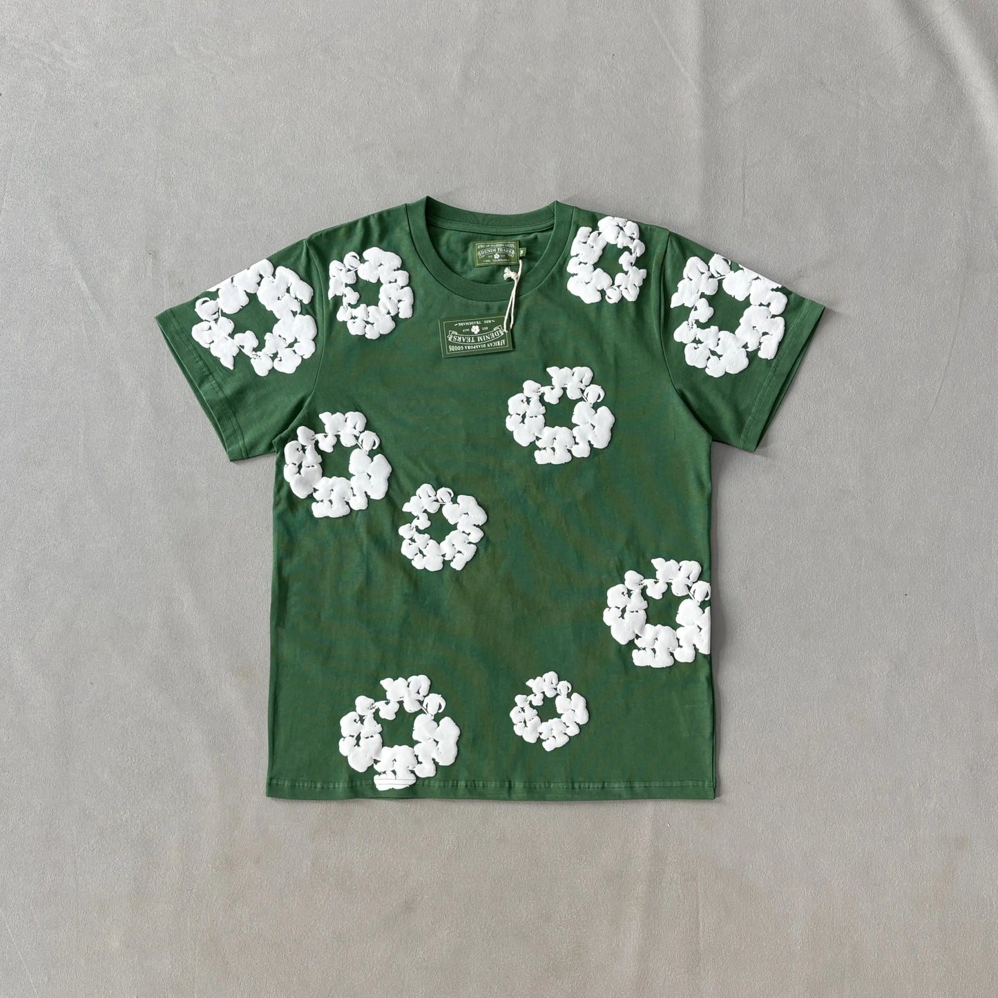 Denim Tears T-Shirt Green - SECOND SOURCE