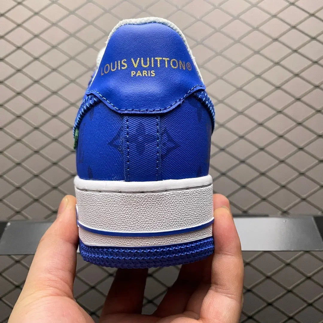 NIKE X LOUIS VUITTON Blue Air Force 1 - SECOND SOURCE