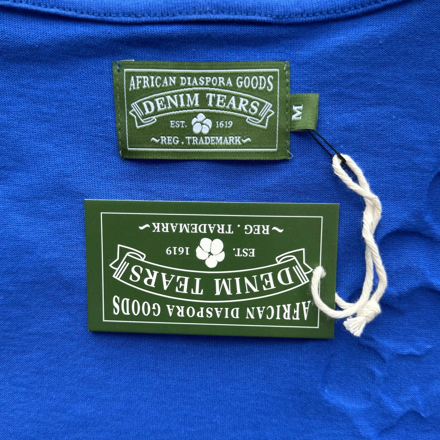 Denim Tears T-Shirt Blue - SECOND SOURCE