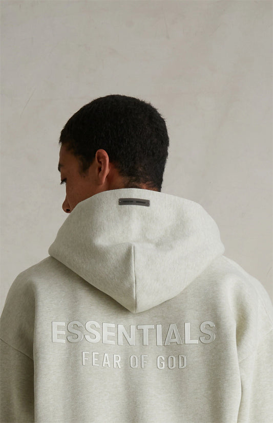 Essentials FEAR OF GOD Lounge Fleece Hoodie Metallic 2025 - SECOND SOURCE