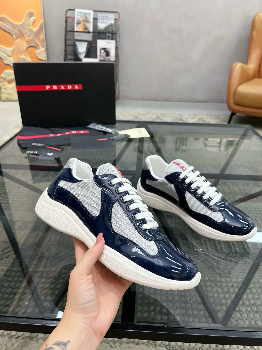 Prada America's Cup Sneakers SECOND SOURCE