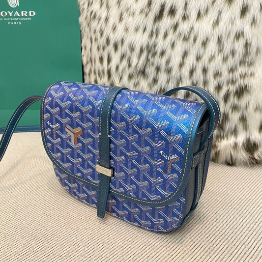 Goyard Messebger Bag Blue - SECOND SOURCE