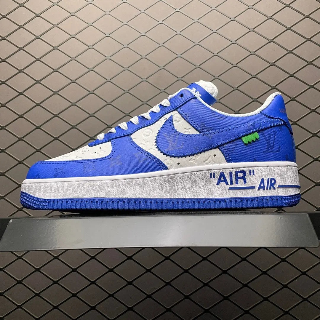 NIKE X LOUIS VUITTON Blue Air Force 1 - SECOND SOURCE