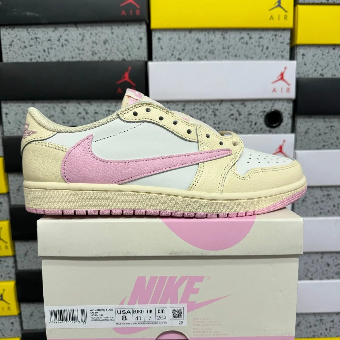 Travis Scott x Air Jordan AJ1 Low OG SP - SECOND SOURCE