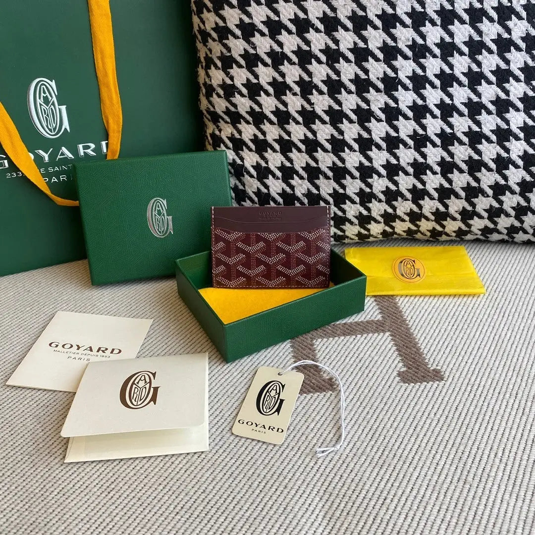 Goyard Card Holder All Colourways - SECOND SOURCE