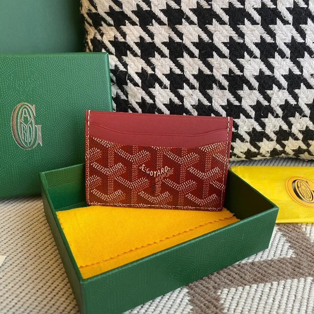 Goyard Card Holder All Colourways - SECOND SOURCE