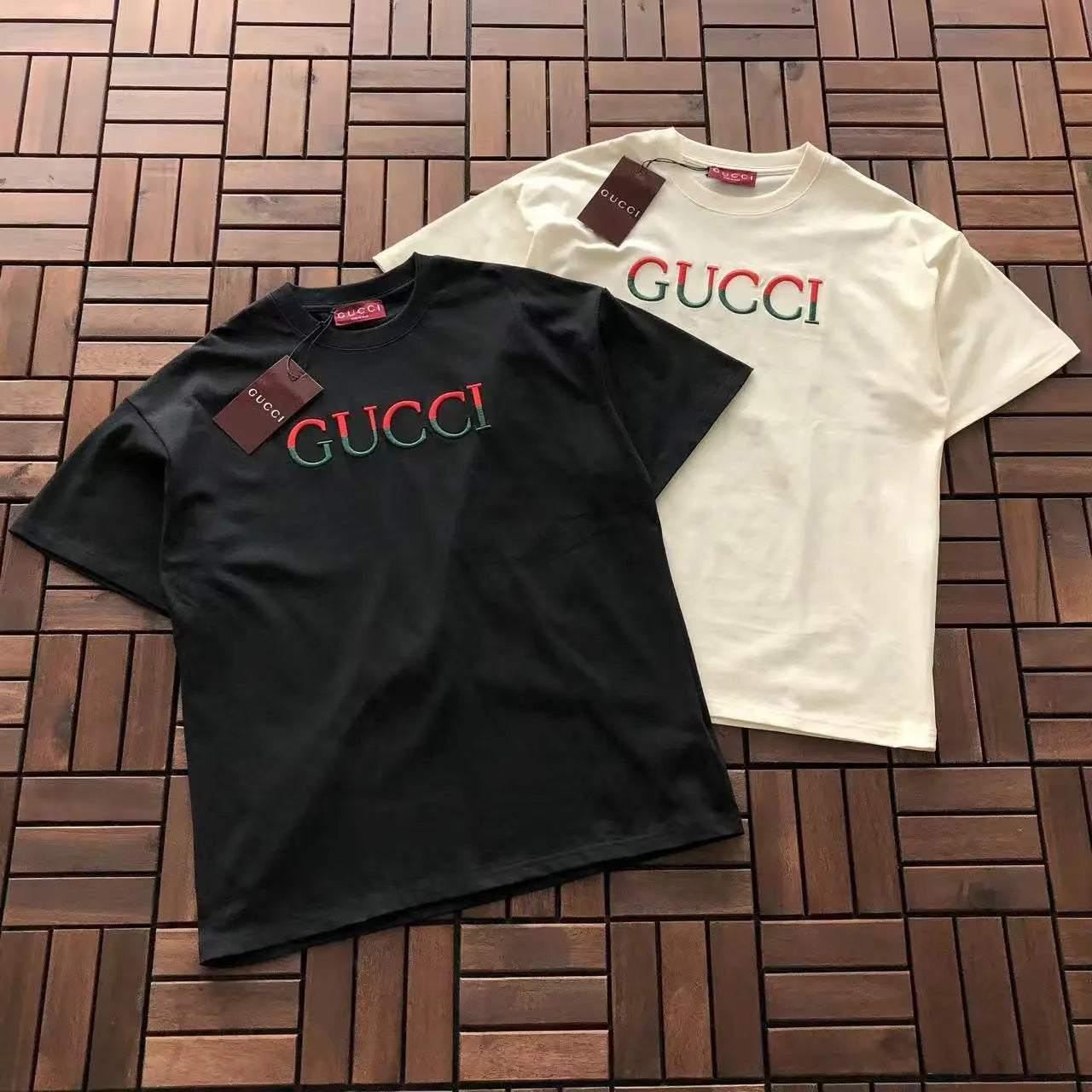 Gucci Embroidery T-Shirt - SECOND SOURCE