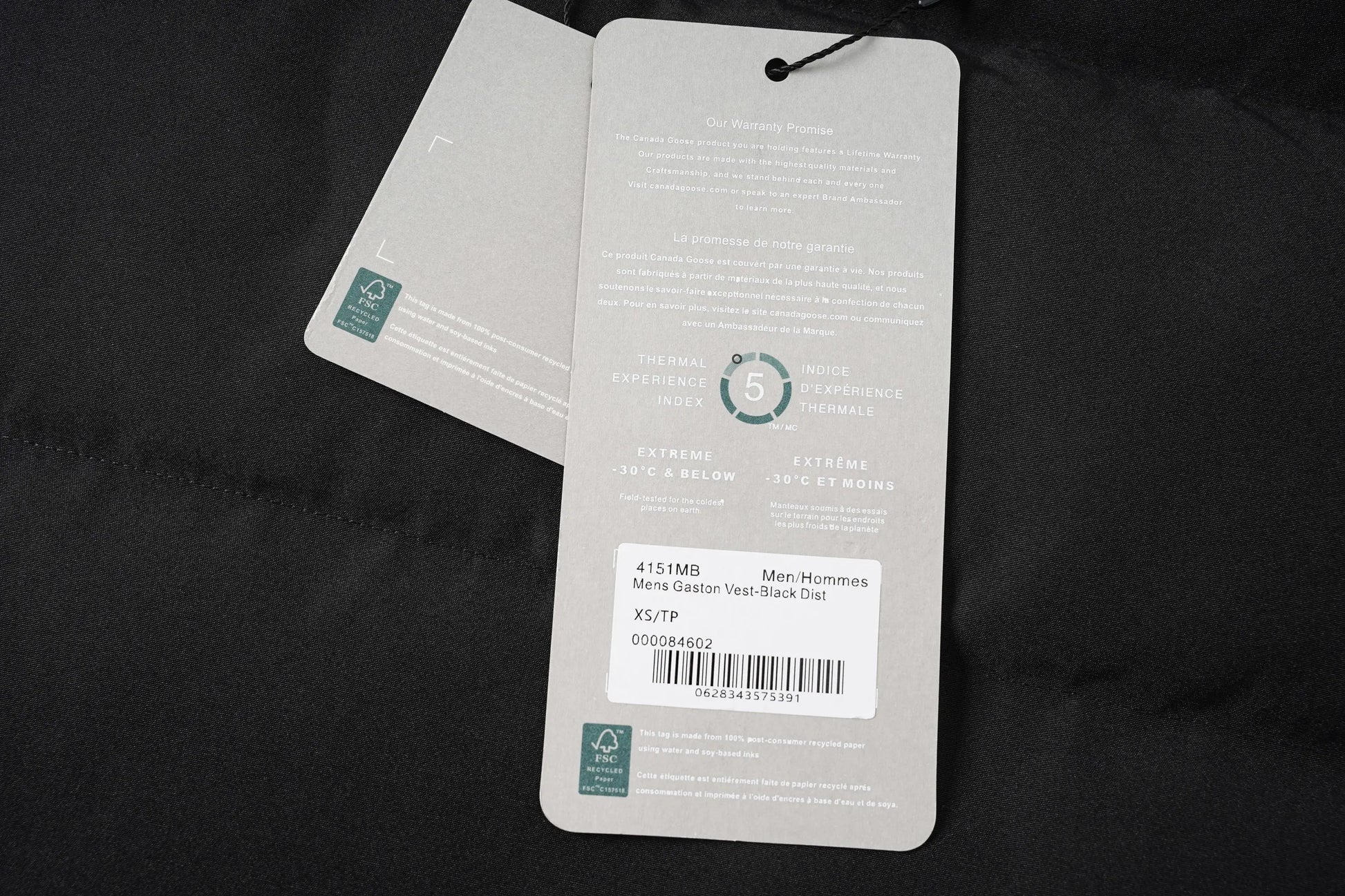 Canada Goose Garison Gilet (Black Badge) - SECOND SOURCE