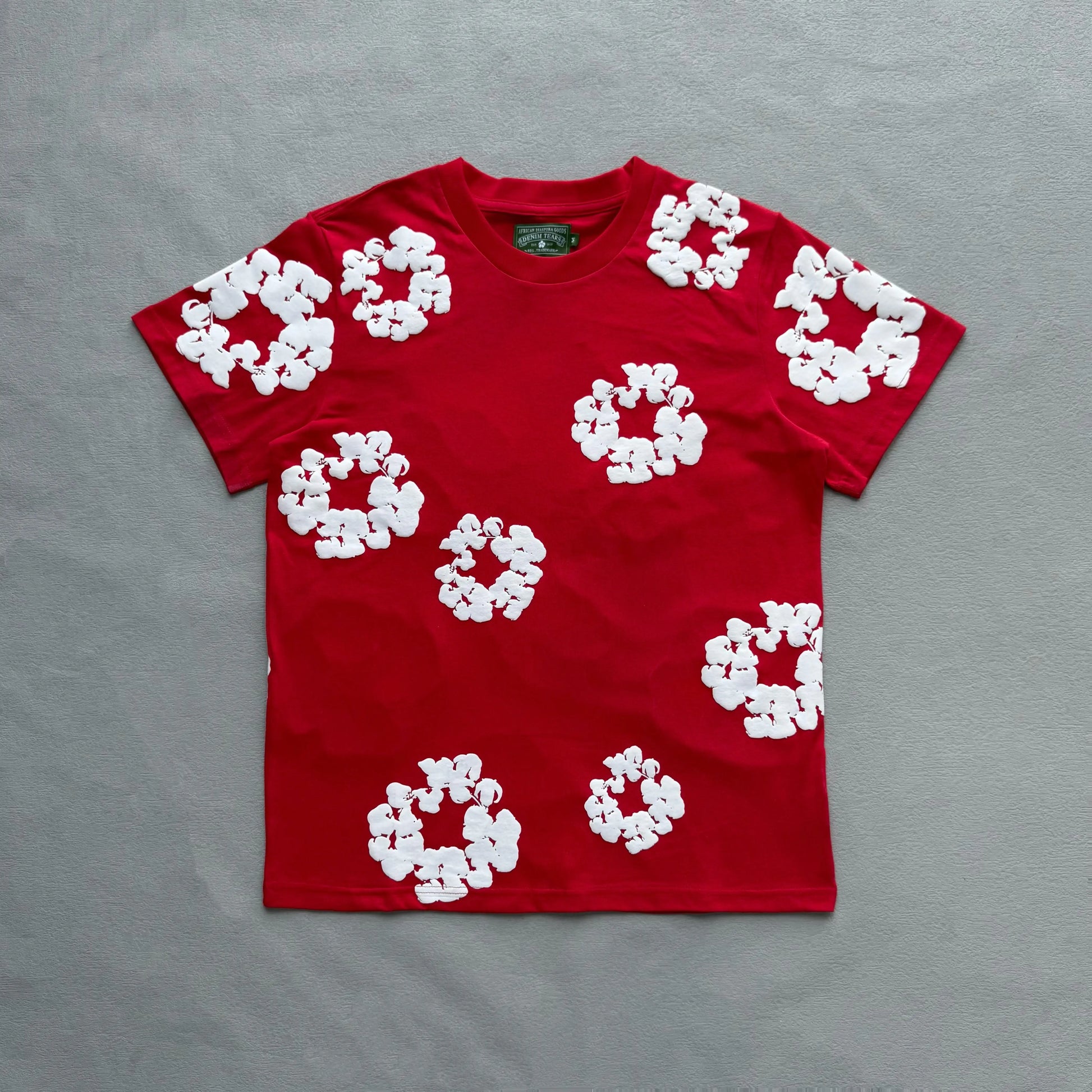 Denim Tears T-Shirt Red - SECOND SOURCE