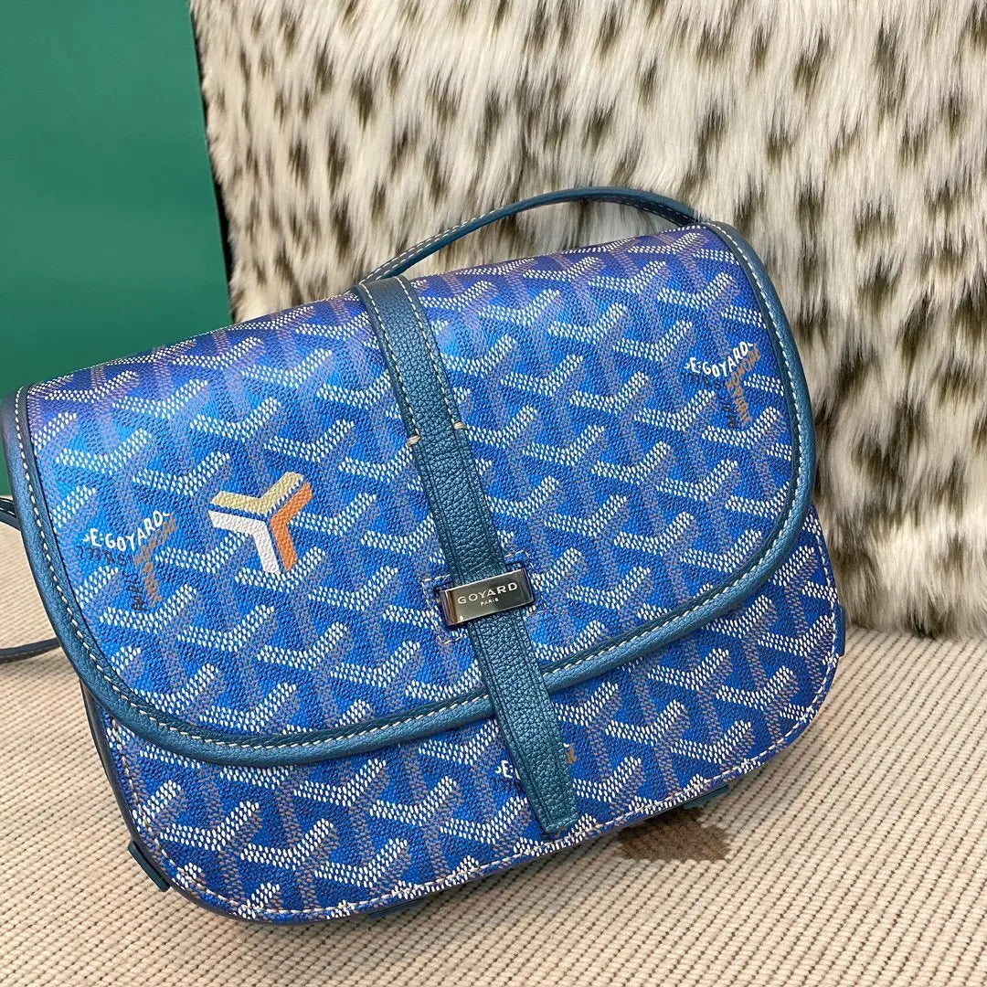 Goyard Messebger Bag Blue - SECOND SOURCE