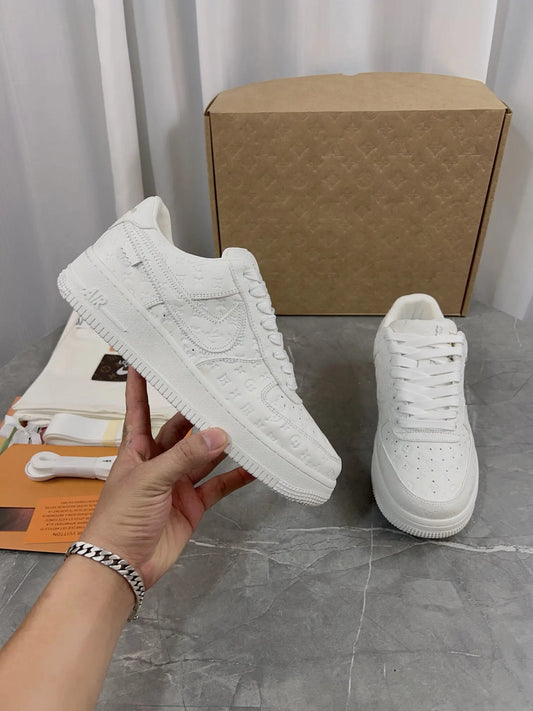 NIKE X LOUIS VUITTON White Air Force 1 - SECOND SOURCE