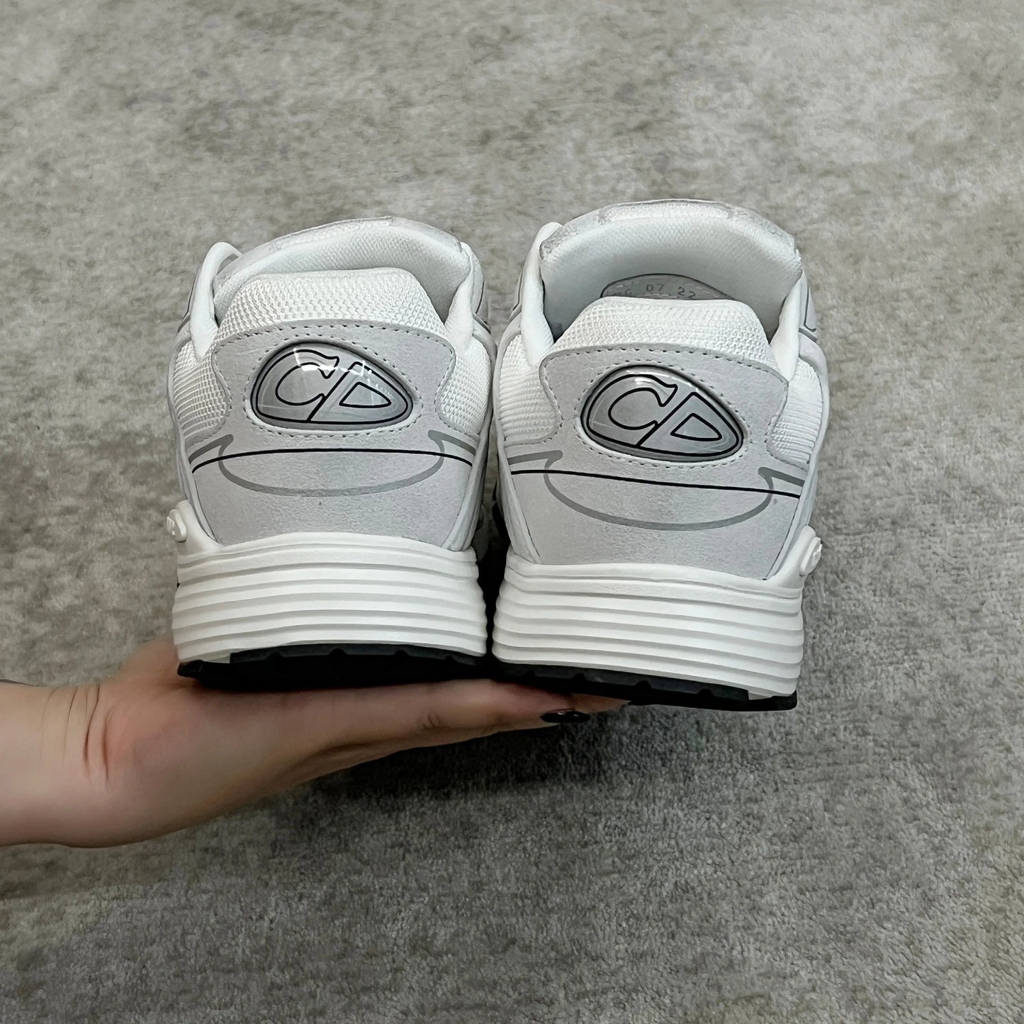 Dior B30 Countdown Sneaker in Suede SECOND SOURCE