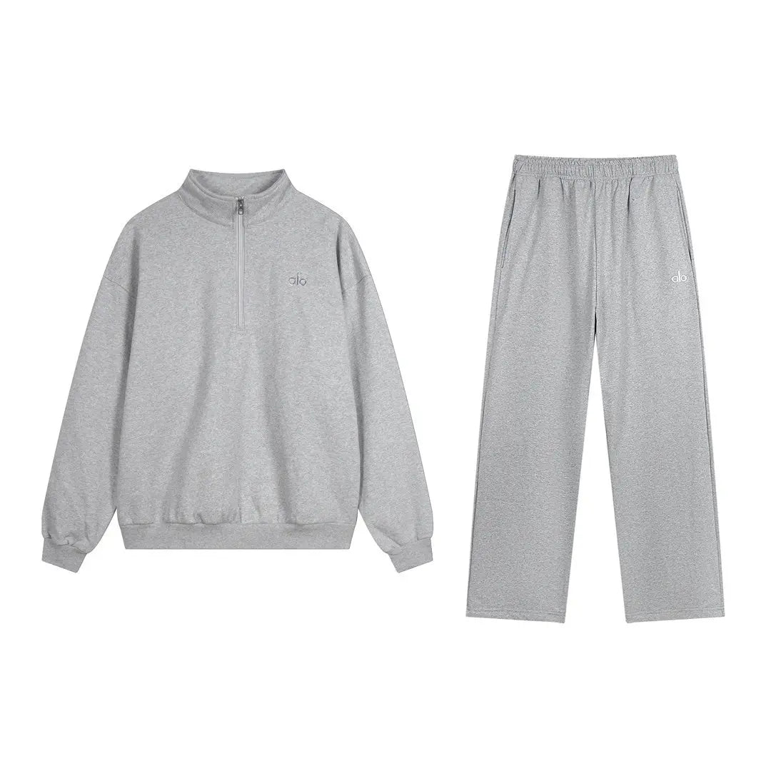 Alo Womens Quater Zip Set - SECOND SOURCE