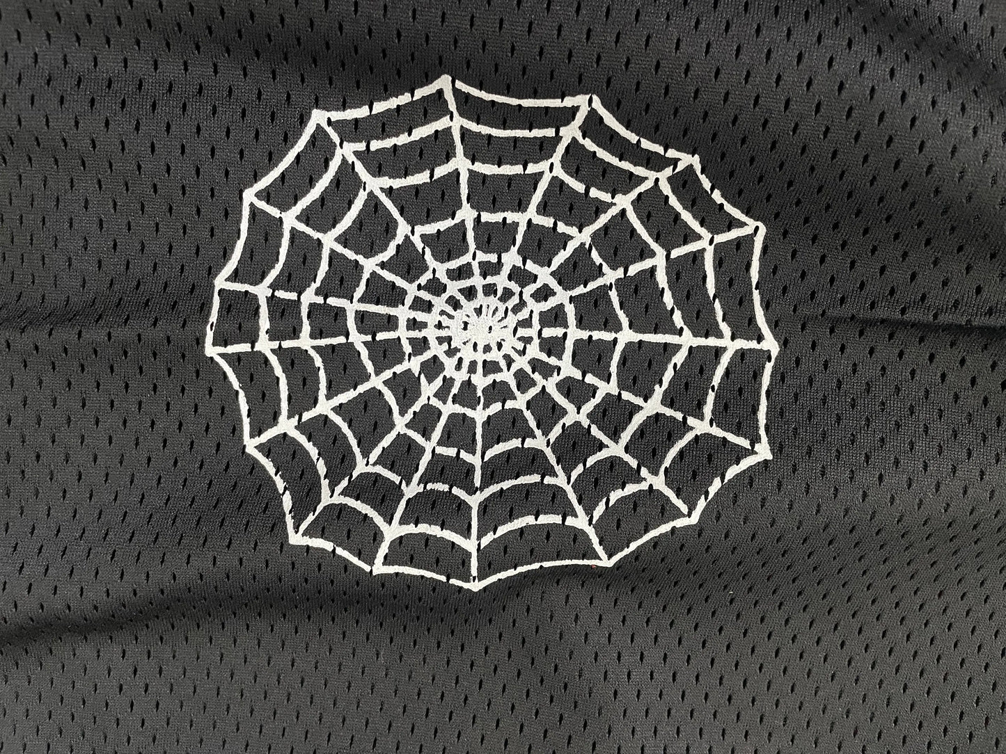 Supreme Spiderweb Black Football Jersey SECOND SOURCE