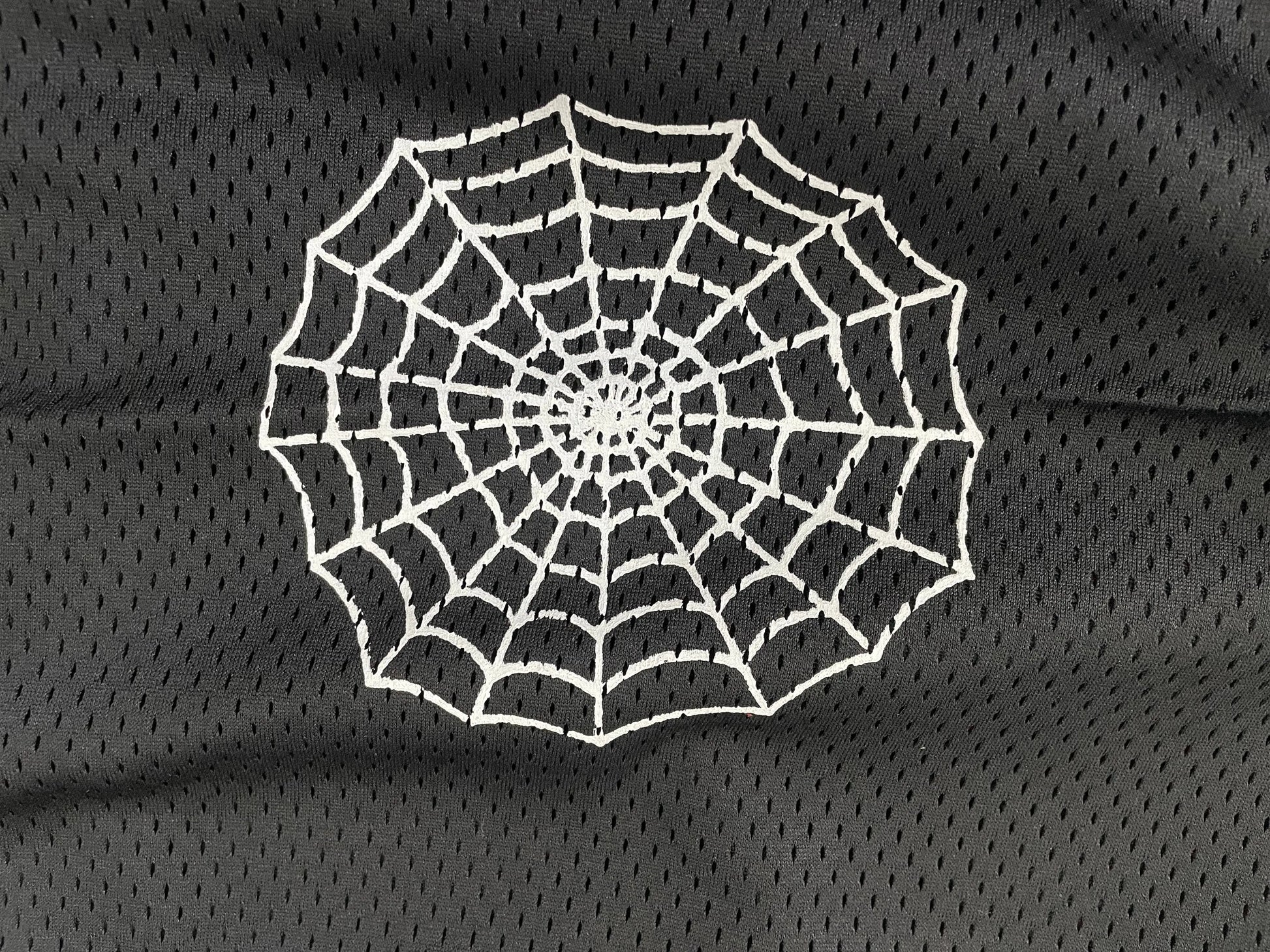 Supreme Spiderweb Black Football Jersey SECOND SOURCE