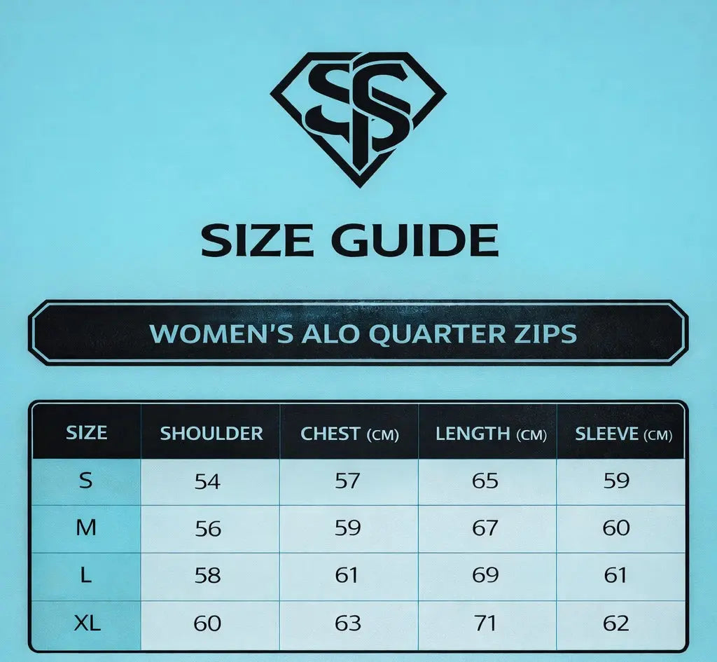 Alo Womens Quarter Zip Set SECOND SOURCE