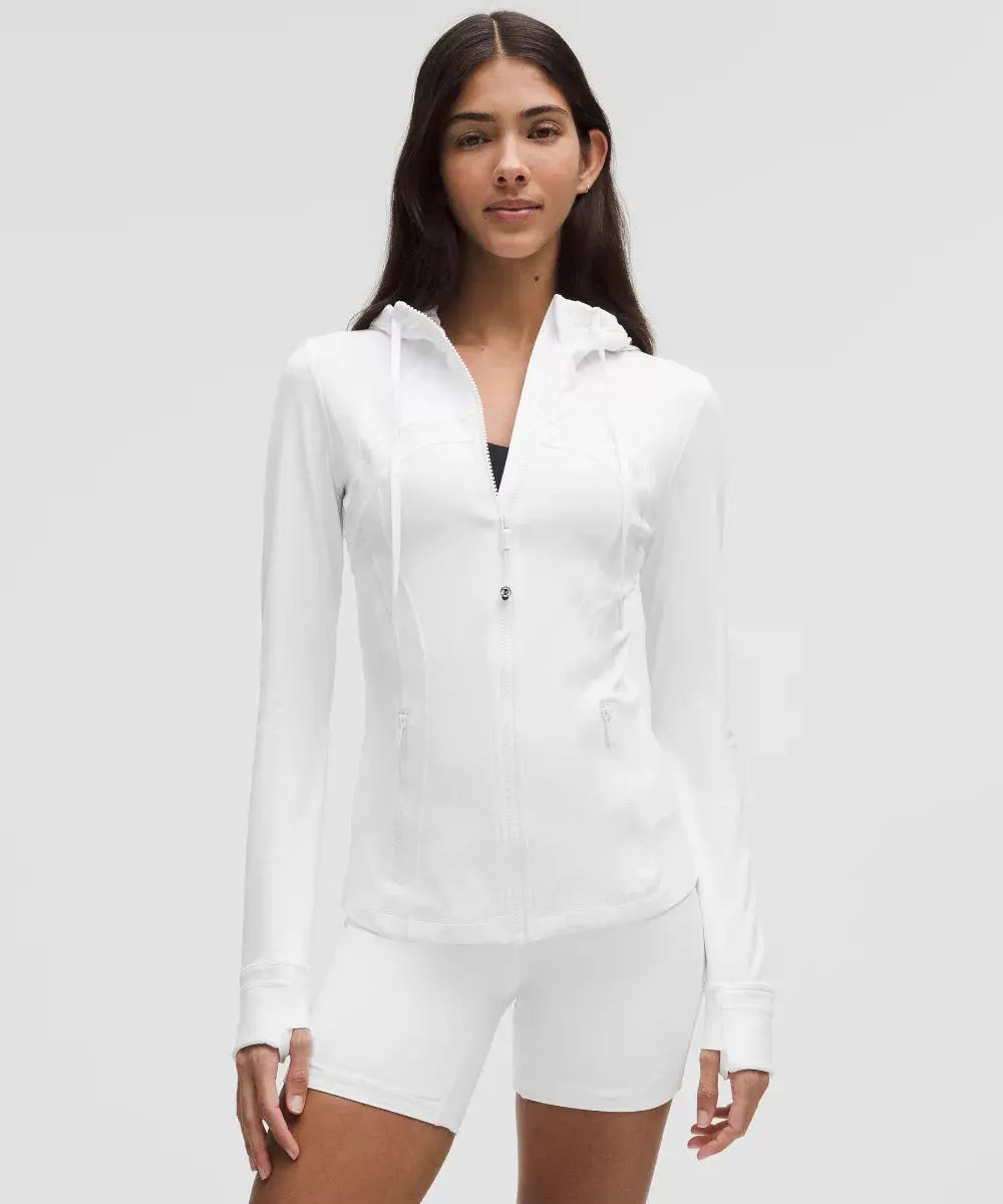 Lululemon Define Hooded Jacket Nulu "White" SECOND SOURCE