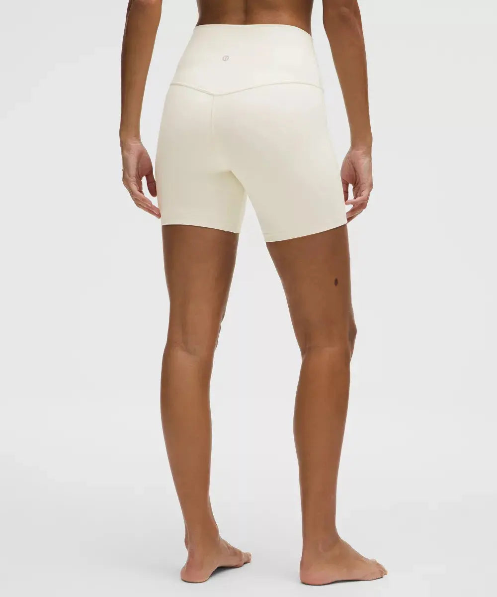 lululemon Align High-Rise Short 6" Light Ivory SECOND SOURCE