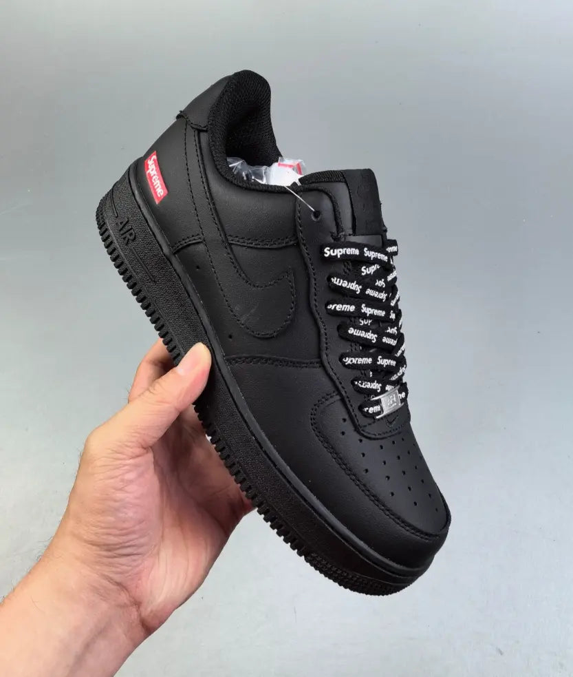 Nike Air Force 1 Low Supreme Black SECOND SOURCE