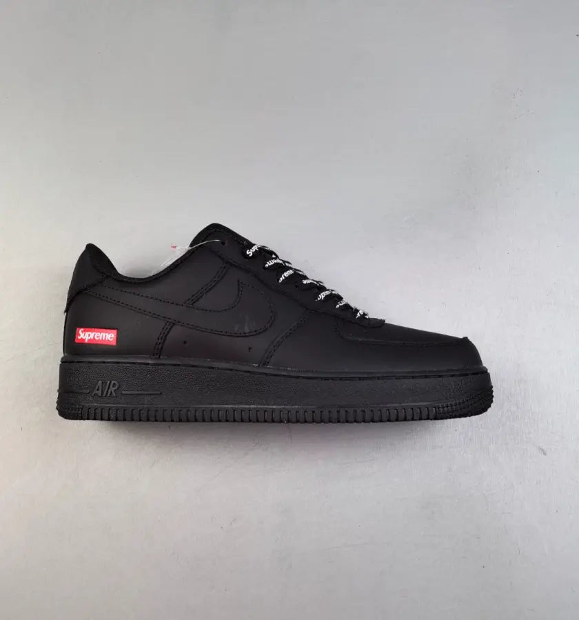 Nike Air Force 1 Low Supreme Black SECOND SOURCE