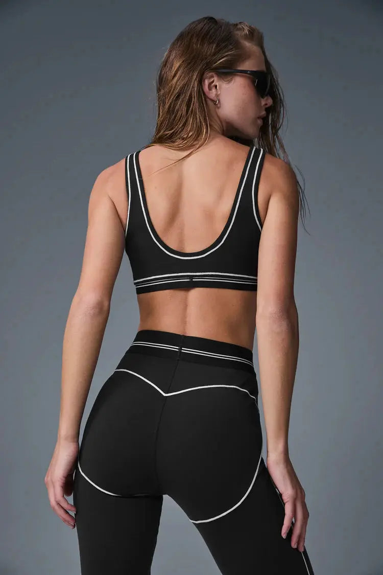 Alo Airbrush Heart Throb Bra And Leggings All Colourways SECOND SOURCE