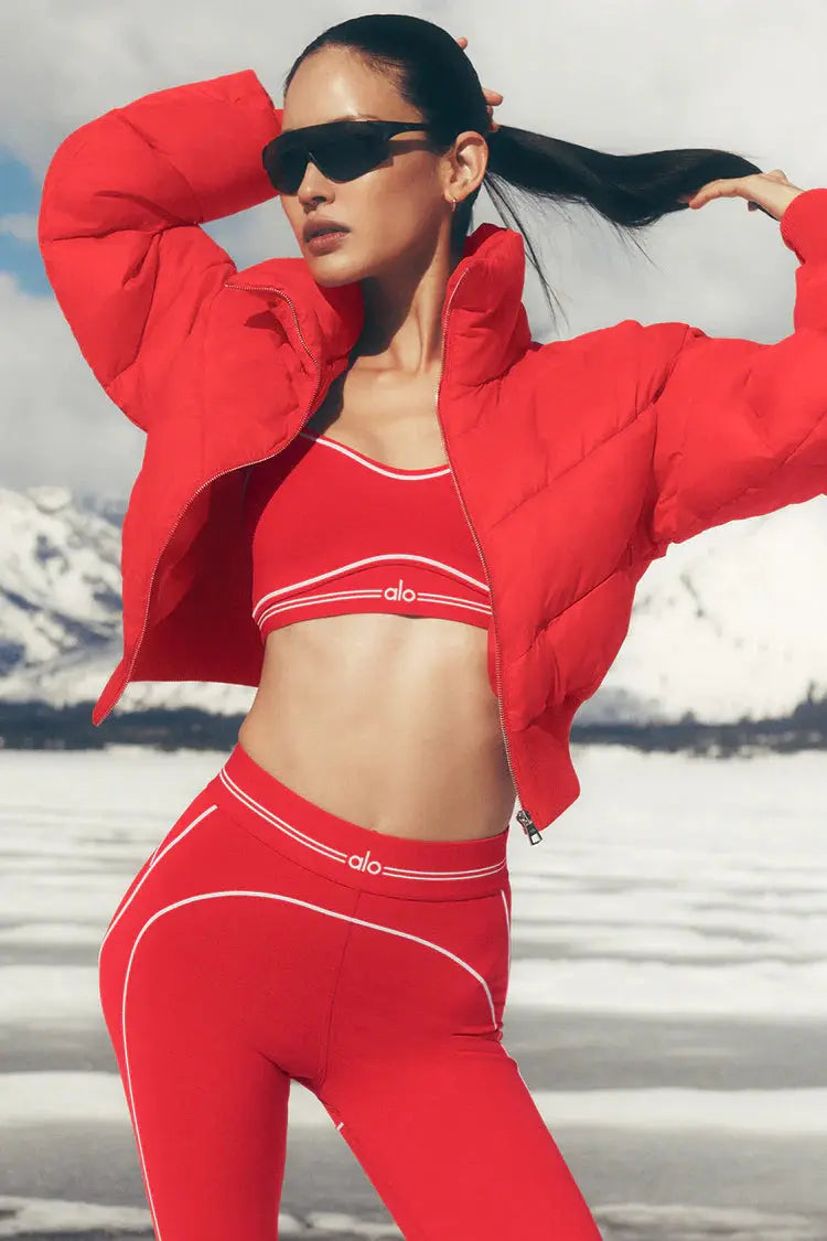 Alo Airbrush Heart Throb Bra And Leggings All Colourways SECOND SOURCE