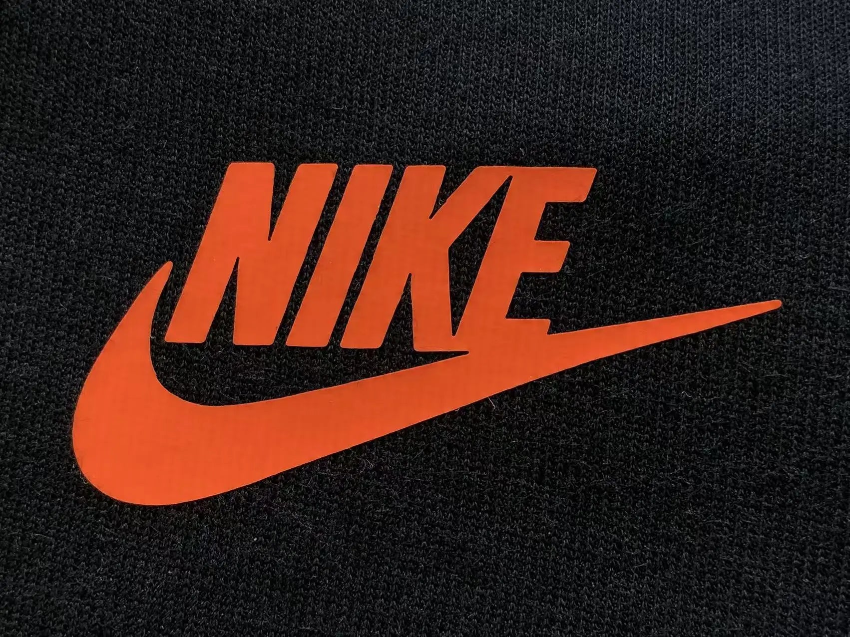 Nike Tech Fleece Dark Smoke Grey Orange - SECOND SOURCE