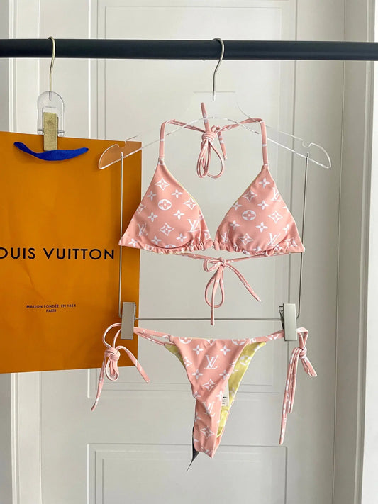 Louis Vuitton Swimwear Bikini in Pink SECOND SOURCE