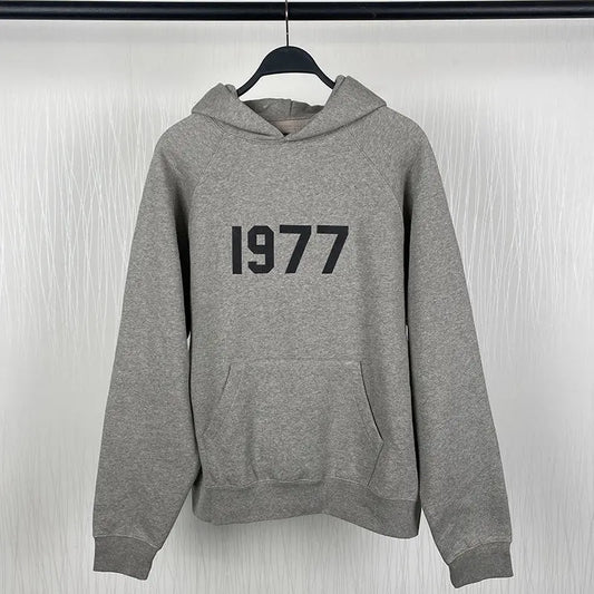 Essentials 1977 Hoodie - SECOND SOURCE