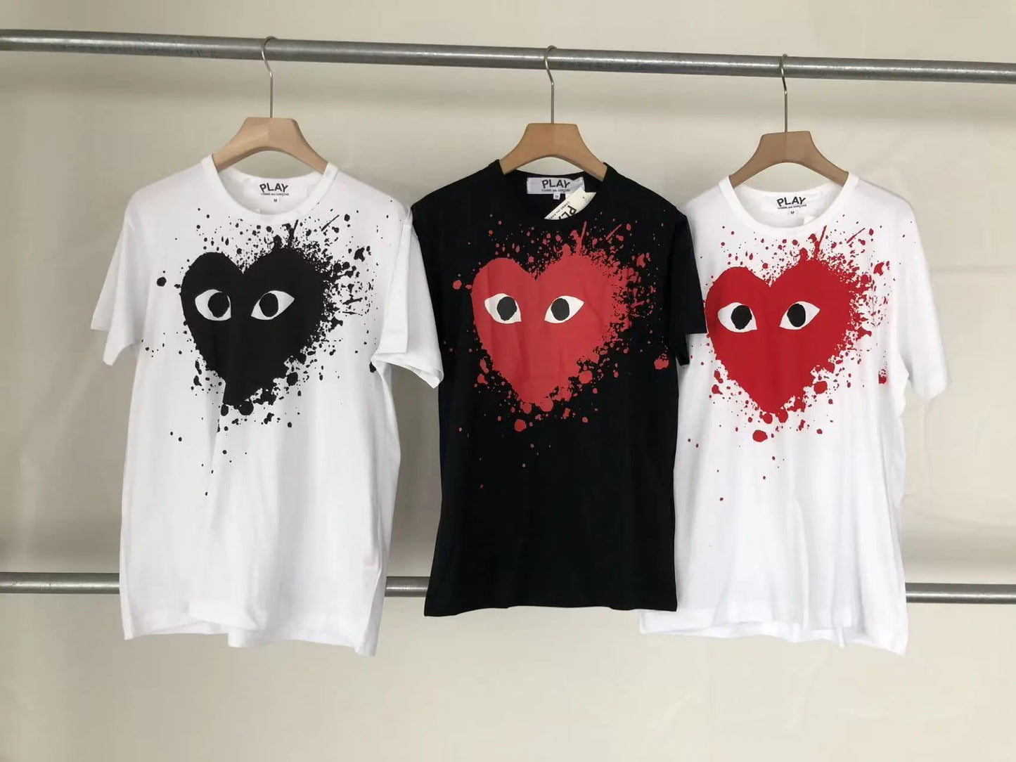 CDG Heart Tee - SECOND SOURCE
