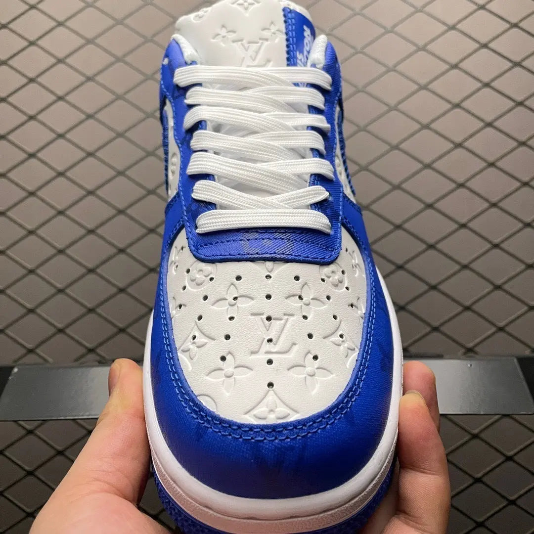 NIKE X LOUIS VUITTON Blue Air Force 1 - SECOND SOURCE