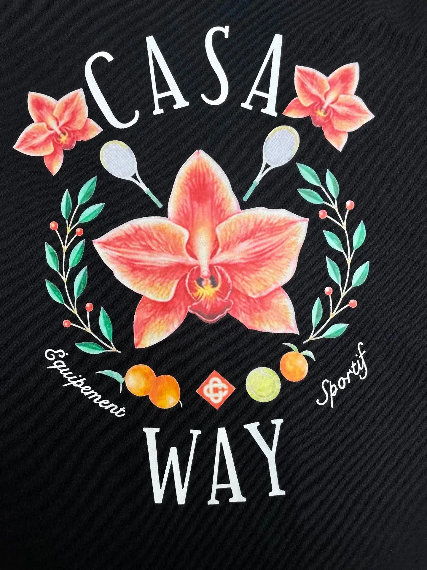 Casa Blanca Orchid Tennis Tee - SECOND SOURCE