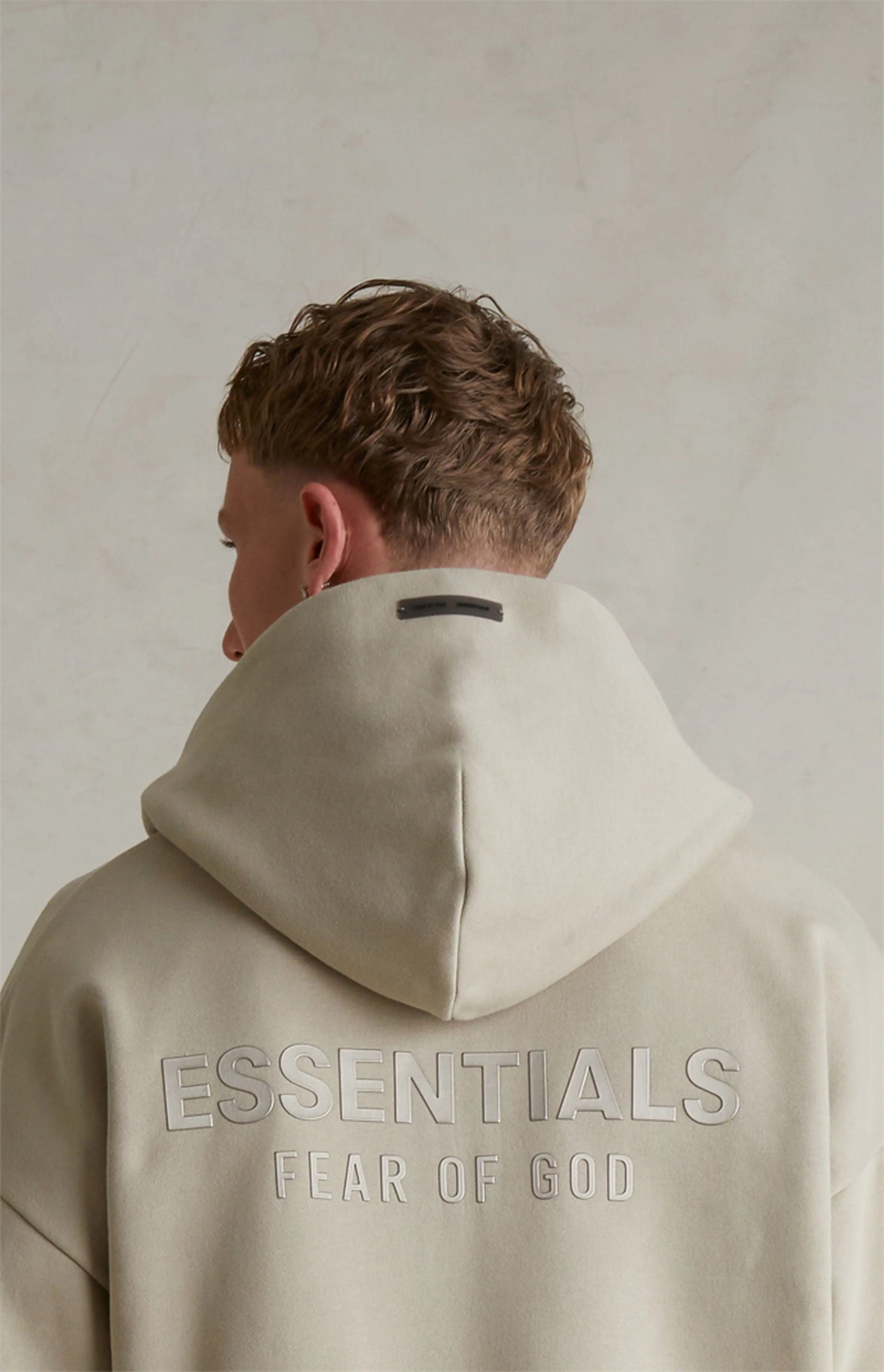 Essentials FEAR OF GOD Lounge Fleece Hoodie Metallic 2025 - SECOND SOURCE