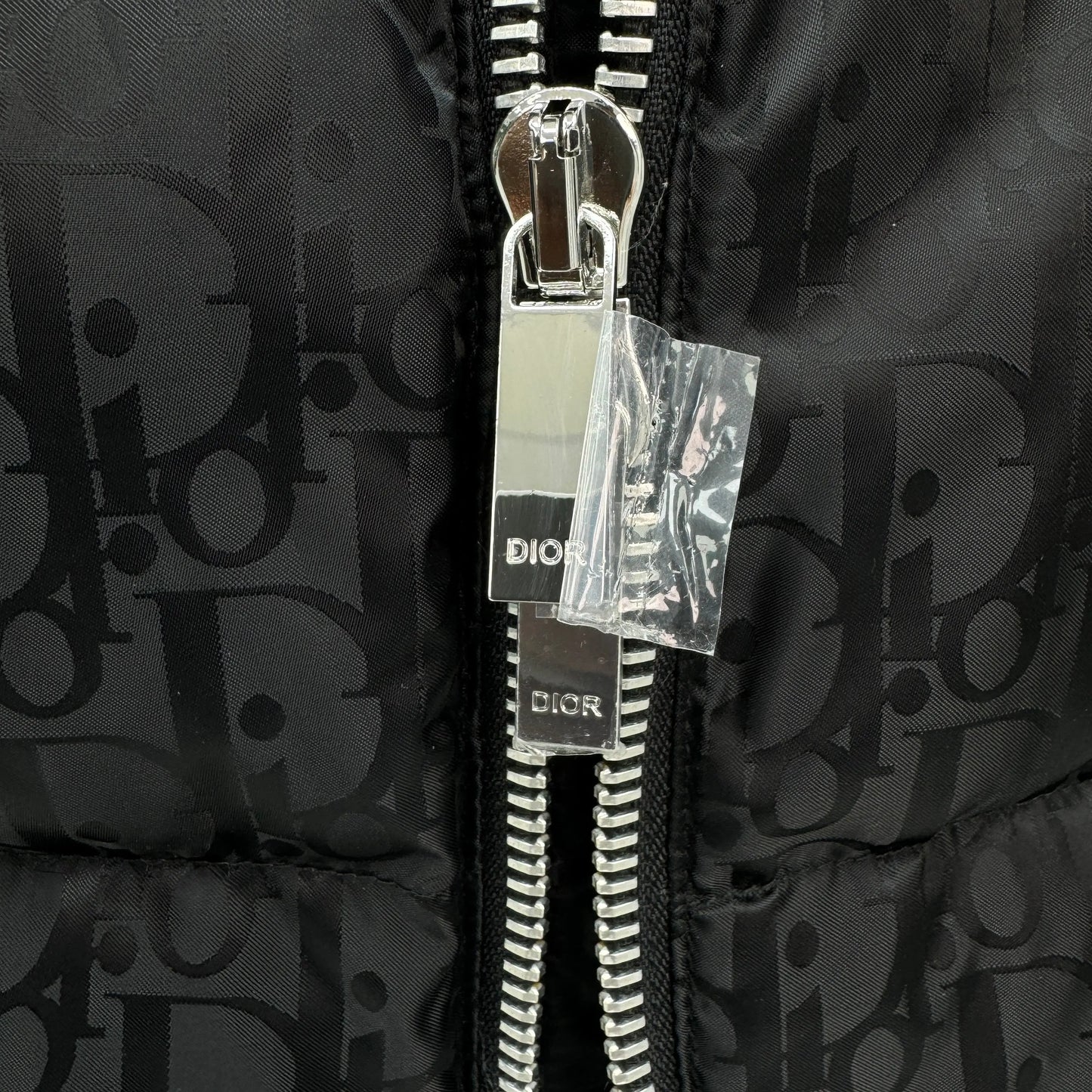 Dior Oblique Monogram Puffer In Black SECOND SOURCE