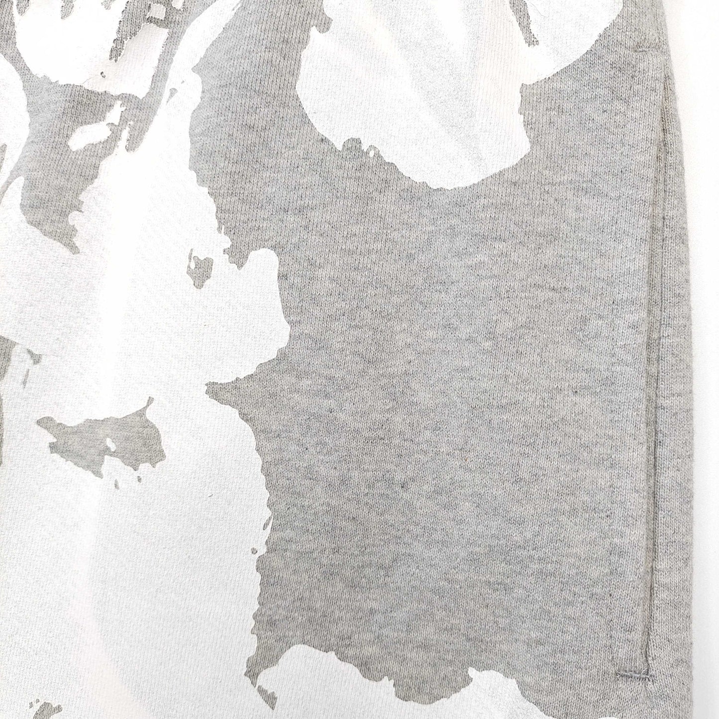 Denim Tears Bottoms Hoodie Grey SECOND SOURCE