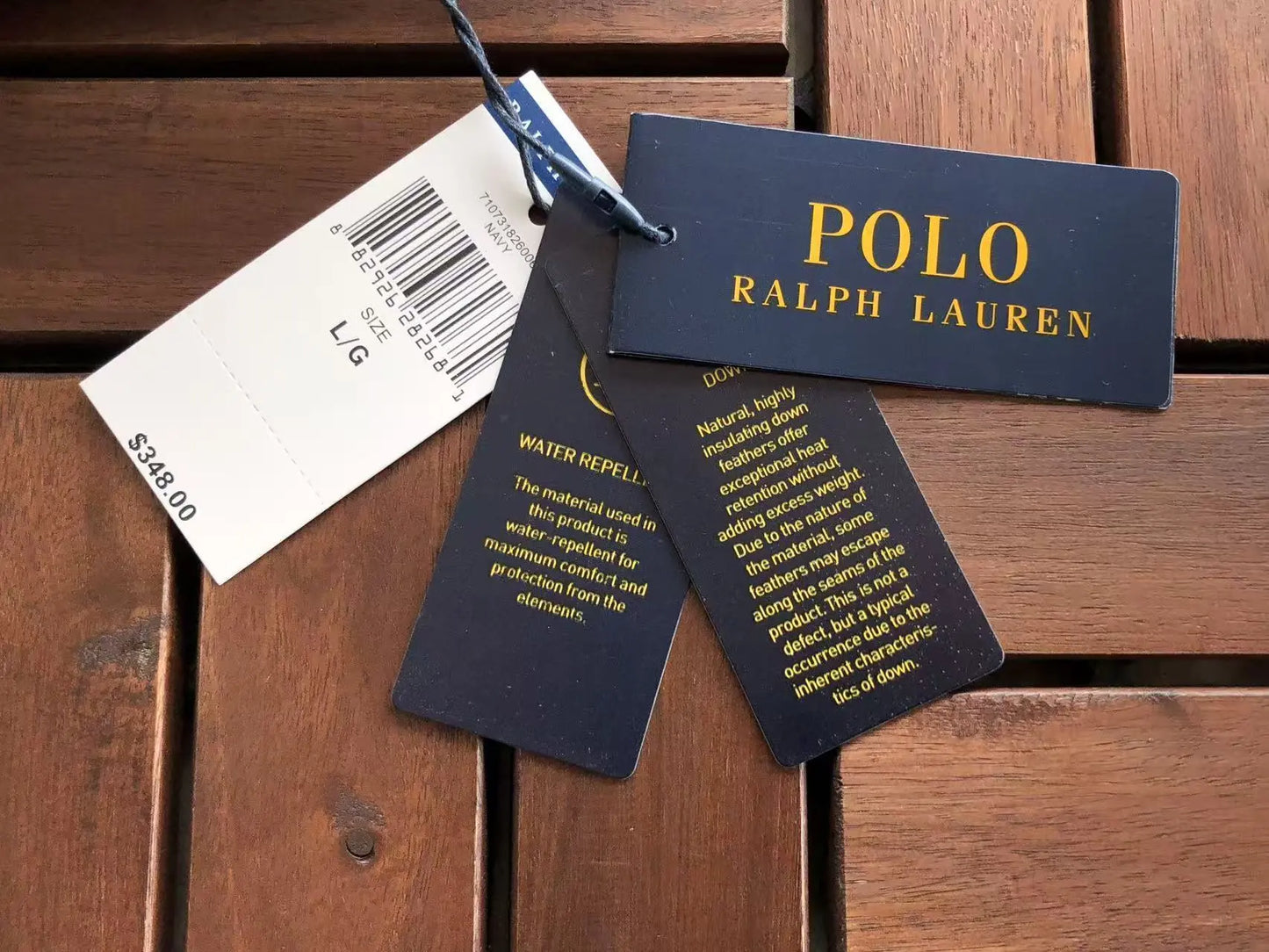 Polo Ralph Lauren Navy/Black Gorham Down Puffer Jackets SECOND SOURCE